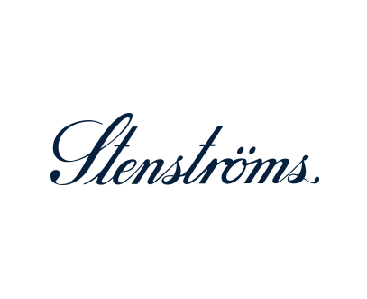 stenströms logo blå