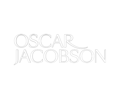 oscsar jacobsson logo vit