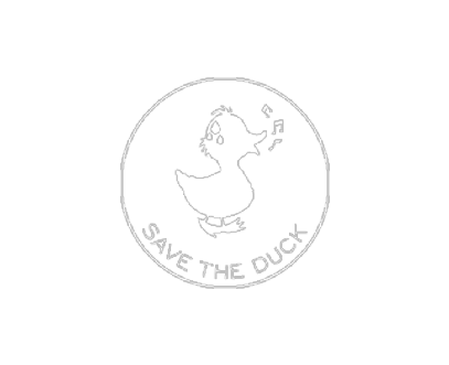 save the duck logo vit